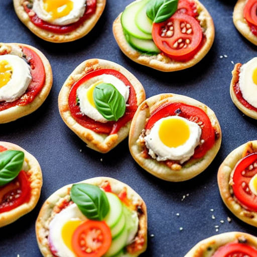 Mini Bagel Pizzas