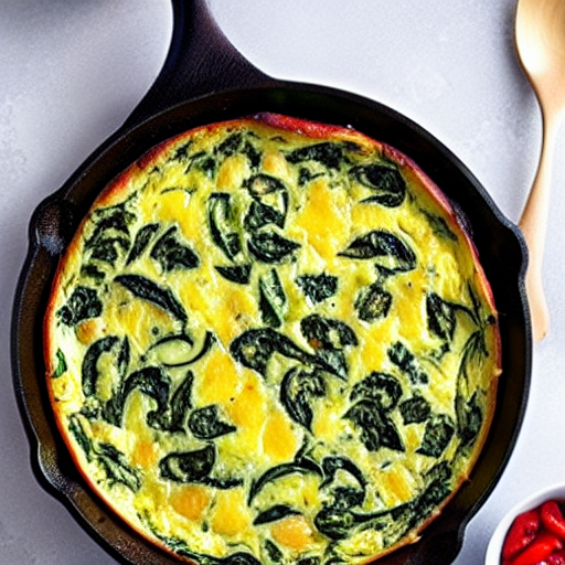 Baked Spinach Frittata