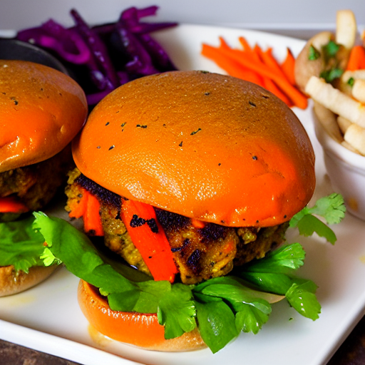 Cumin Carrot Burger
