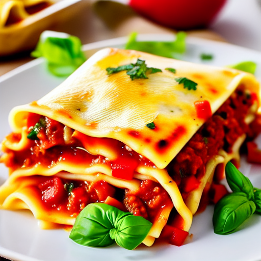 Pasta con Salsa di Lasagna
