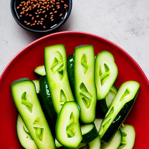 Keto Spicy Cucumber