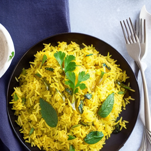 Moroccan Lemon Rice
