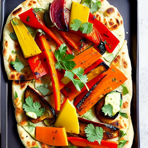 Roasted Vegetable Flatbread