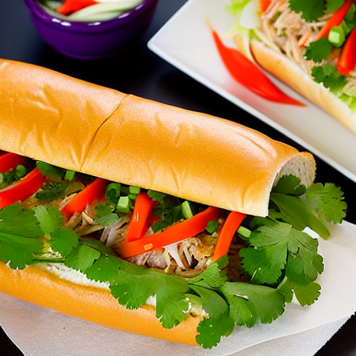 Bánh Mì Gà Xé