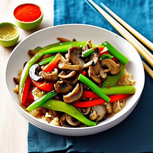 Pork and Mushroom Stir-Fry
