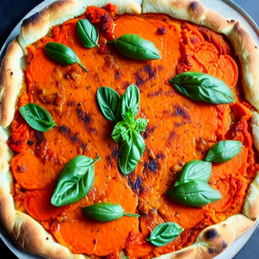 Sweet Potato and Carrot Pizza