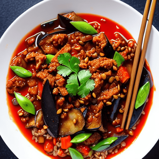 Vegan Mapo Eggplant
