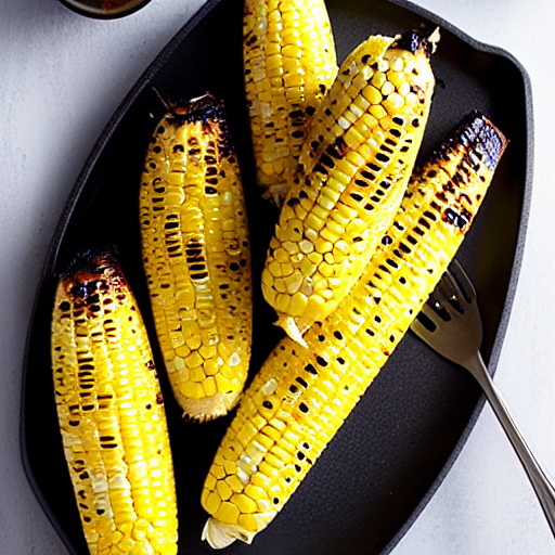Grilled Corn with Herb Butter