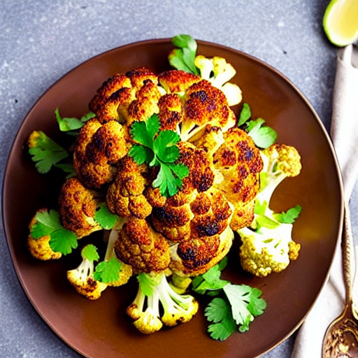 Cumin Roasted Cauliflower