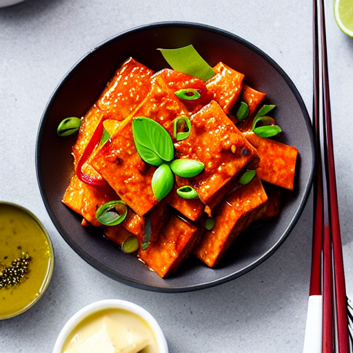 Keto Tofu Kimchi