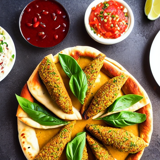 Falafel Pide