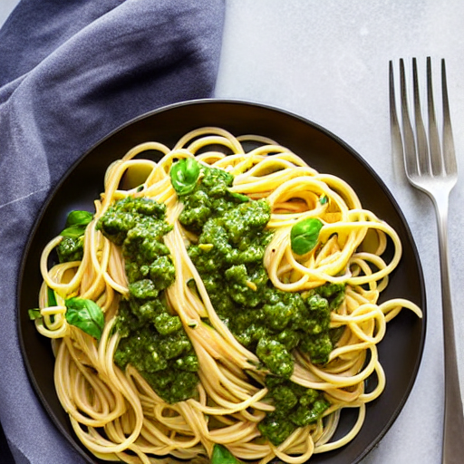 Pasta with Salsa Verde
