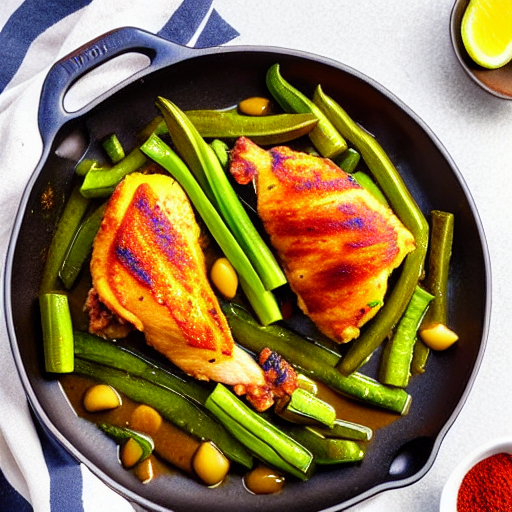 Frango com Quiabo