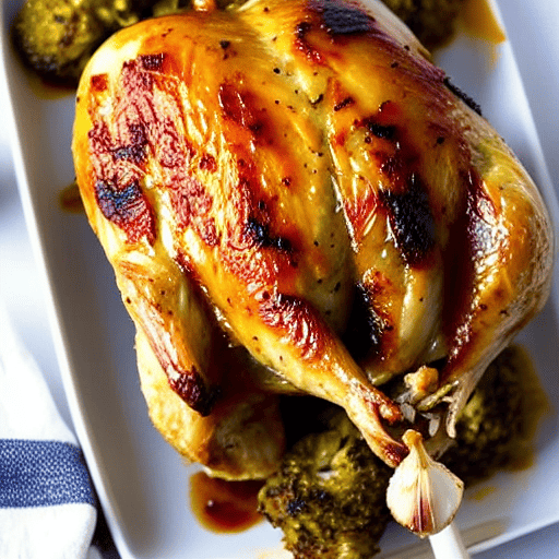 Roasted Garlic Chicken