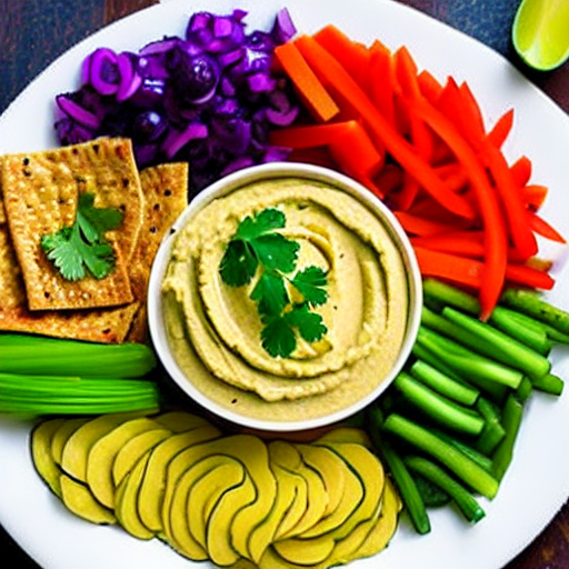 Hummus and Veggies