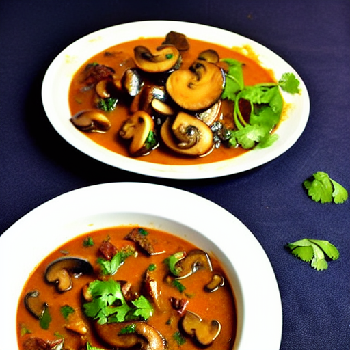 Mushroom Do Pyaza