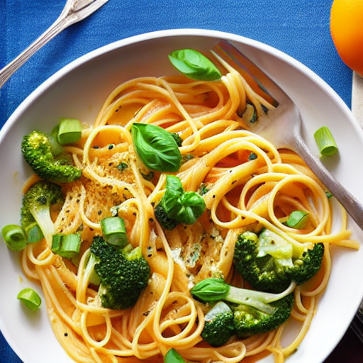 Pasta con Queso Fresco
