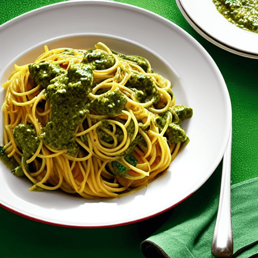 Pasta con le Verdure e Pesto