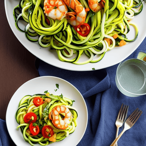 Seafood Zoodle Medley