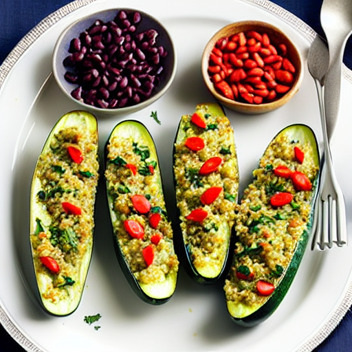 Baked Zucchini Boats