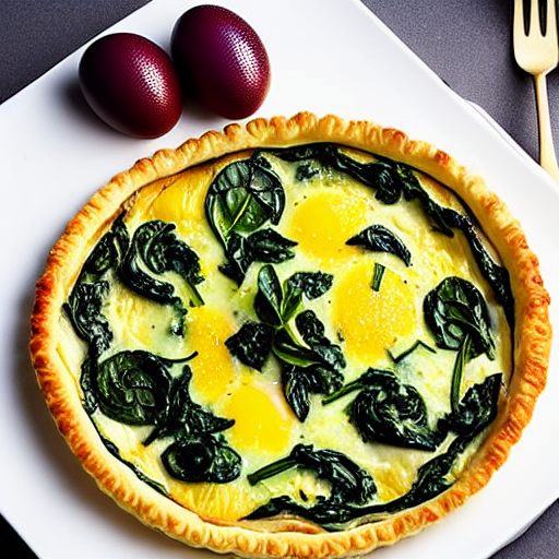 Tarte aux Épinards