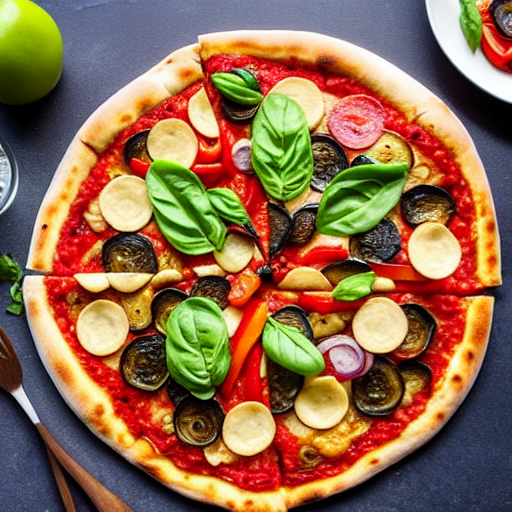 Pizza de Berenjena