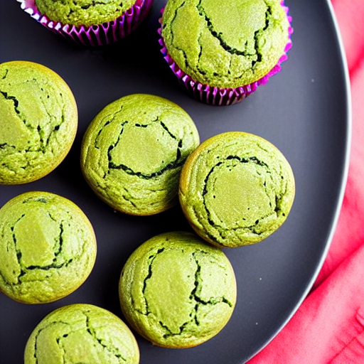 Vegan Matcha Muffins