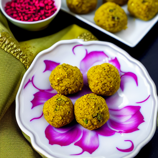Kesar Pista Ladoo