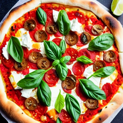 Pizza au Chèvre