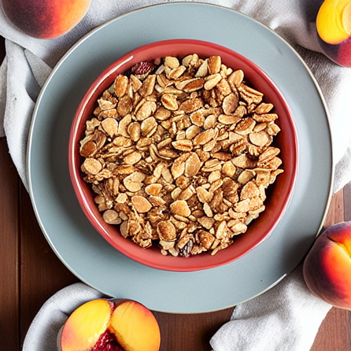 Peach Almond Crisp