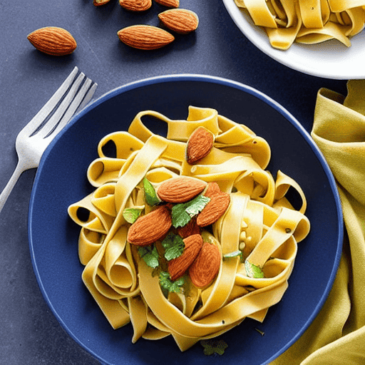 Almond Flour Tagliatelle