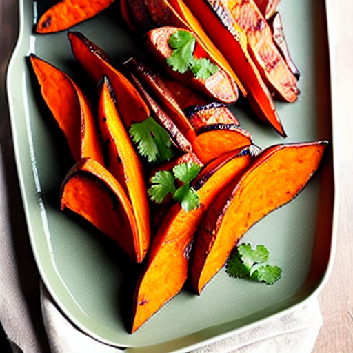Korean BBQ Sweet Potatoes