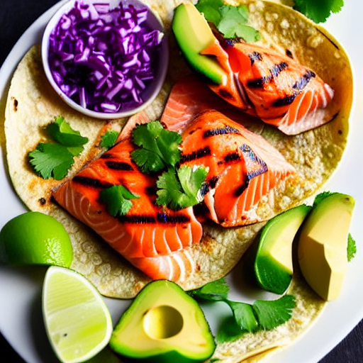 Grilled Salmon Tacos