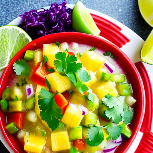 Ceviche de Piña