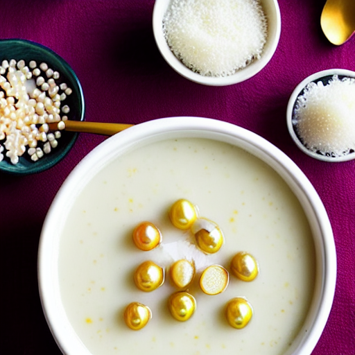 Tapioca Pearls with Coconut