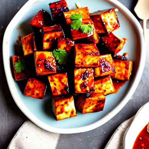 Sweet and Spicy Tofu