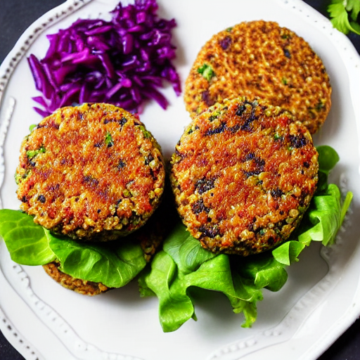 Vegan Quinoa Burger