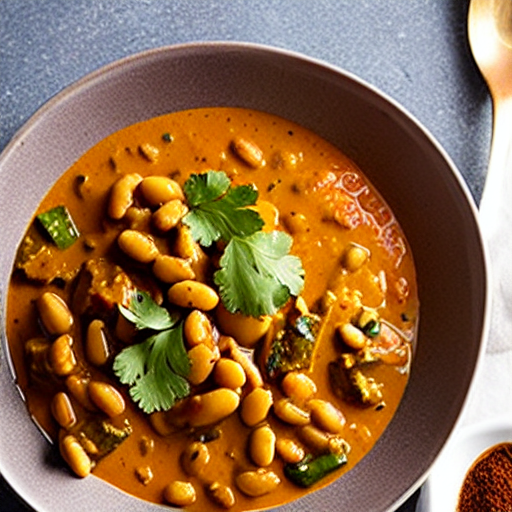 Coconut Curry BBQ Beans