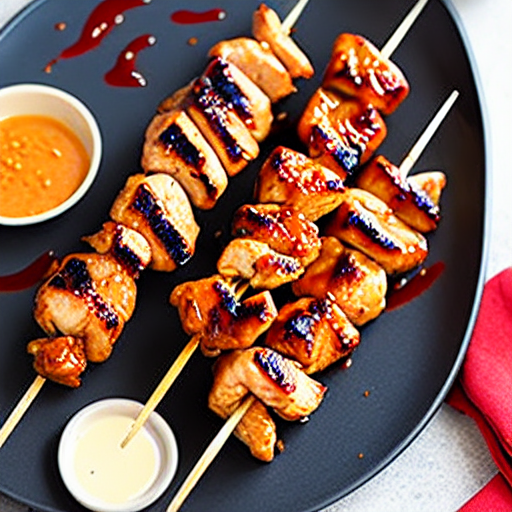 Gochujang Chicken Skewers