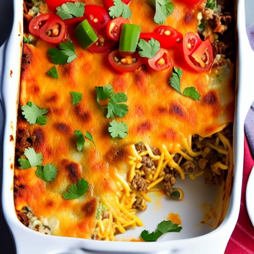 Keto Taco Casserole