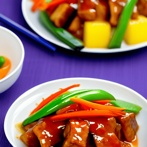 Cantonese Style Sweet and Sour Pork