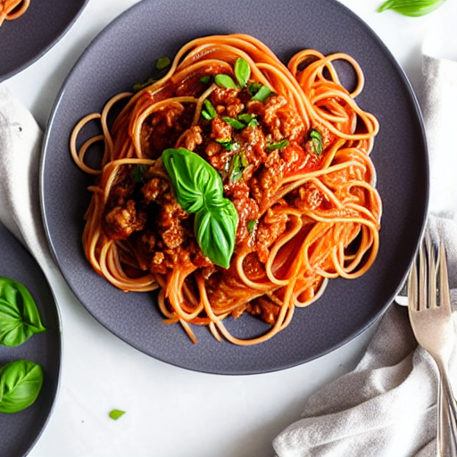 Shirataki Spaghetti Bolognese