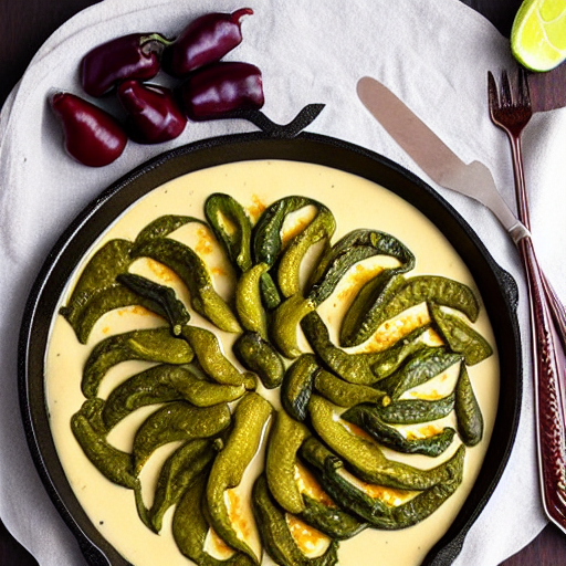 Keto Chiles en Nogada Dulce