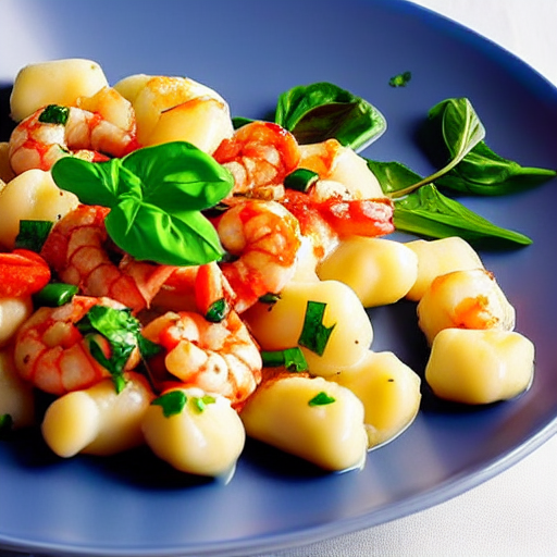Gnocchi di Ricotta e Gamberi