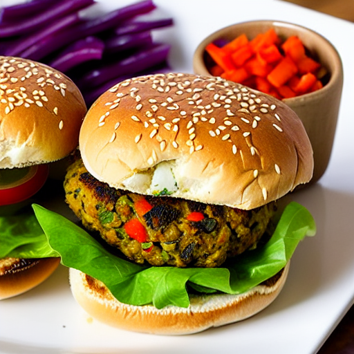 Lentil Veggie Burger
