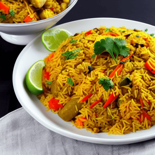 Vegan Fish Pulao