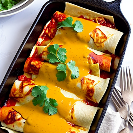 Cabbage Enchiladas