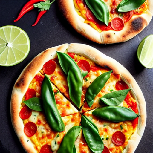 Pizzas de Rajas