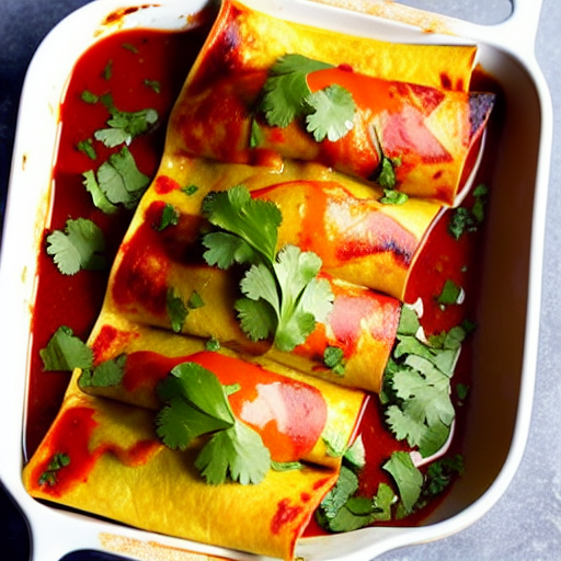 Savory Vegetable Enchiladas