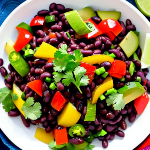 Spicy Black Bean Salad